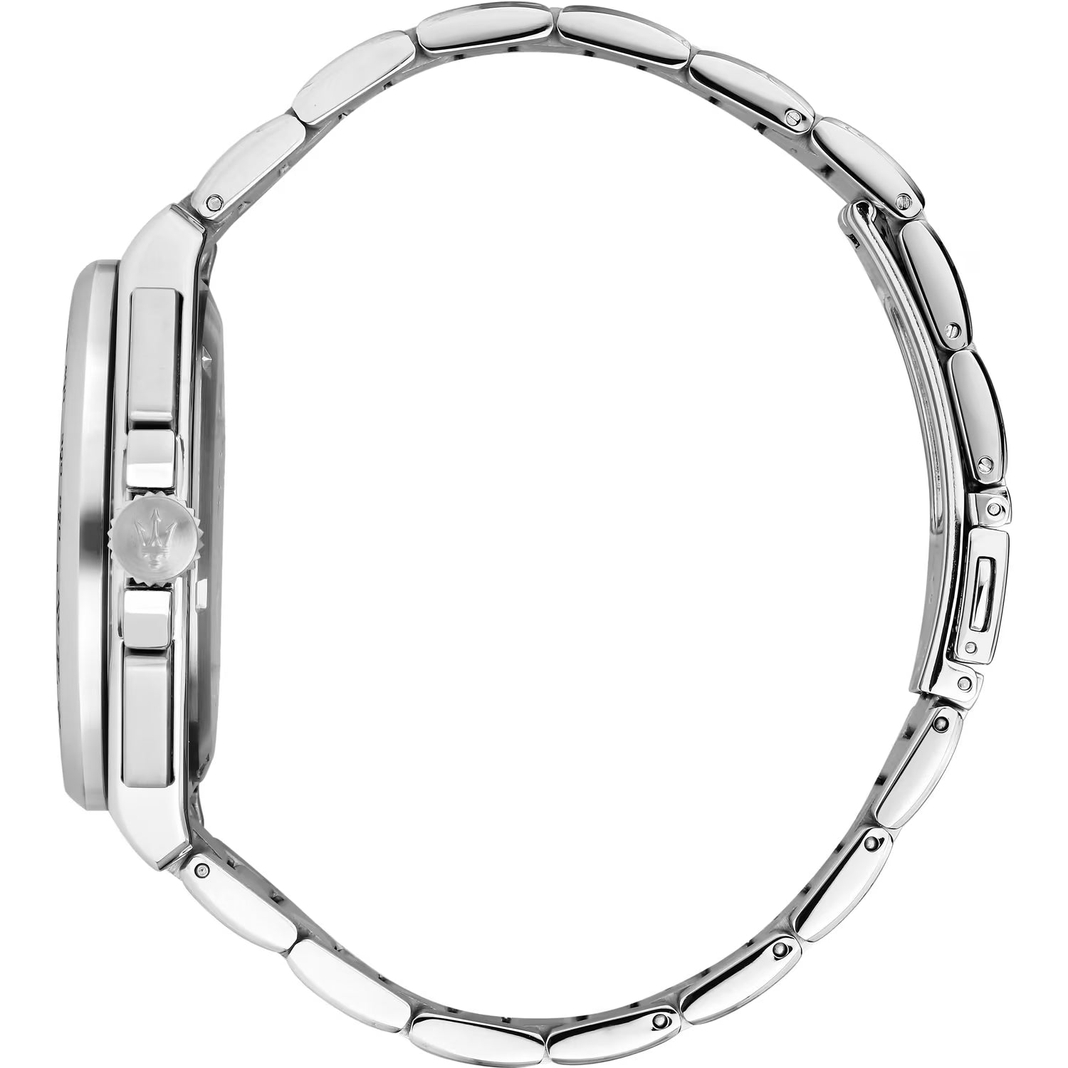 Maserati Velocità R8873652006 – Orologio cronografo uomo – Quarzo – Cassa acciaio Ø 43mm – Quadrante silver – Cinturino acciaio silver