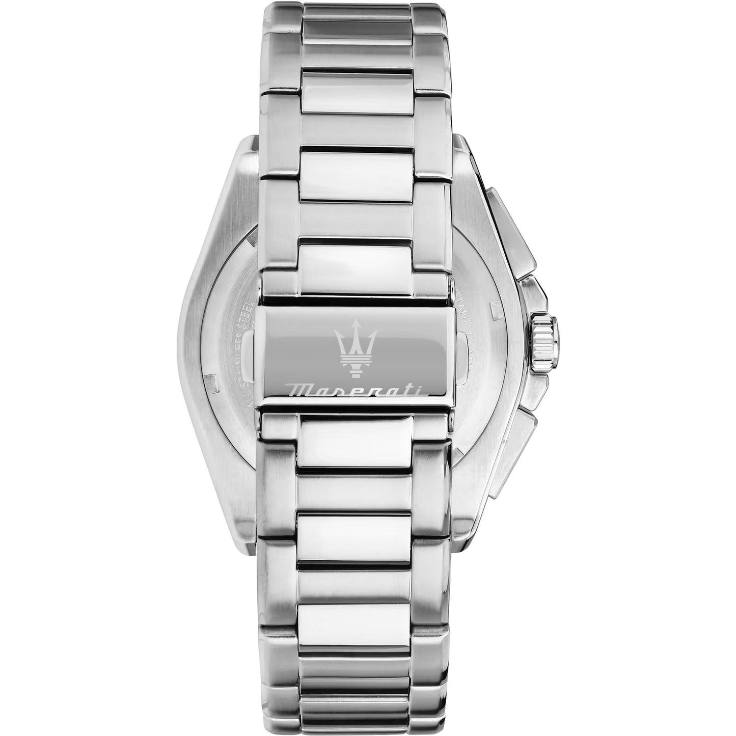 Maserati Velocità R8873652006 – Orologio cronografo uomo – Quarzo – Cassa acciaio Ø 43mm – Quadrante silver – Cinturino acciaio silver
