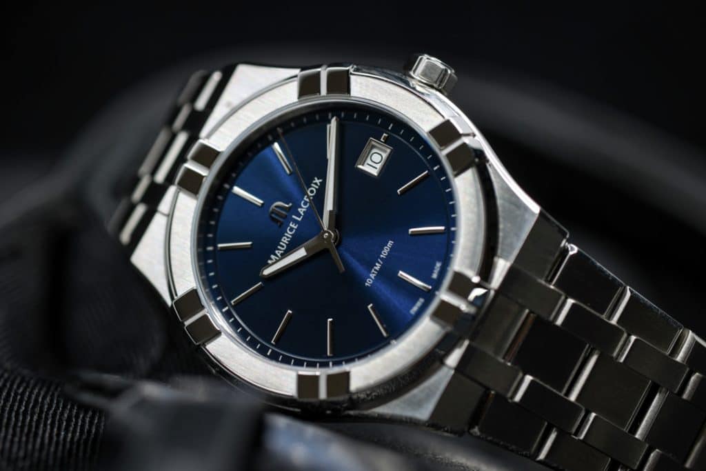 Maurice Lacroix Aikon Quartz Blue 40mm AI1108-SS002-430-1 swiss