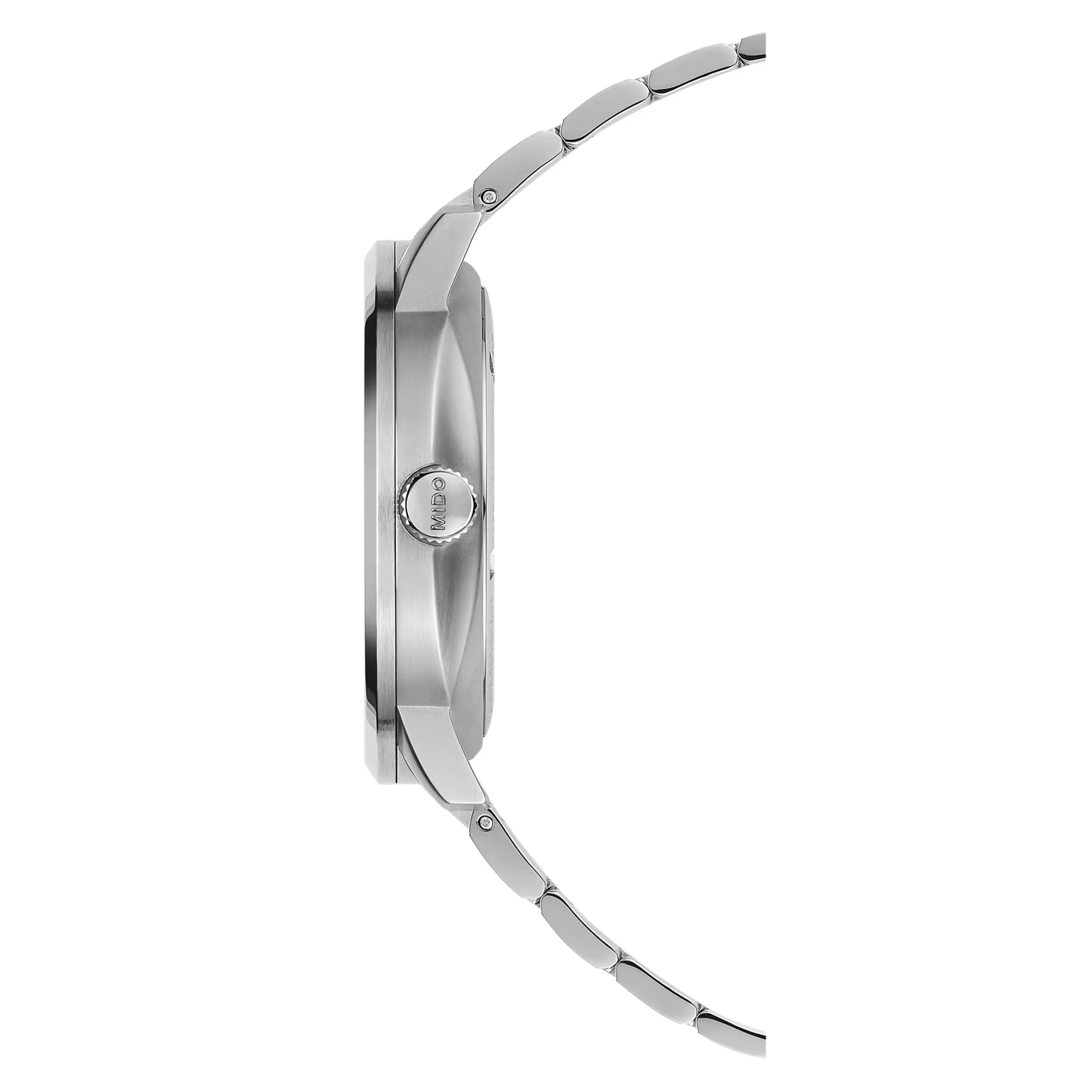 Mido Commander Gradient Automatico Swiss Made nero 40mm quadrante trasparente acciaio inox 316L datario M021.407.11.411.00