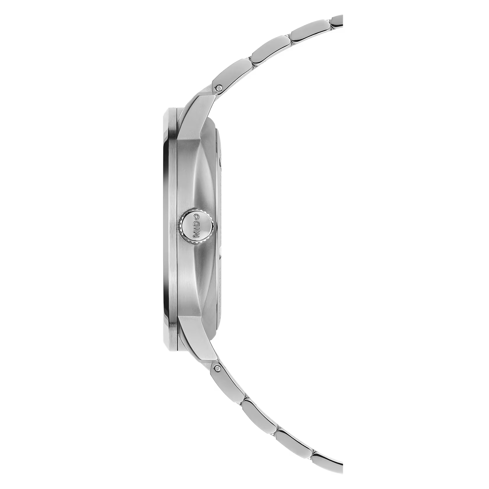 Mido Commander Gradient Automatico Swiss Made nero 40mm quadrante trasparente acciaio inox 316L datario M021.407.11.411.00