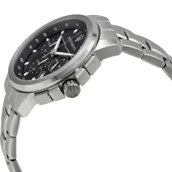 Maserati Successo Cronografo Nero 44mm – Grinta sportiva e design deciso