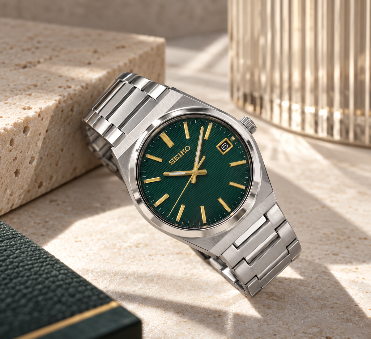 Seiko SUR601P1 Classic Automatico 38,9 mm – Quadrante Verde