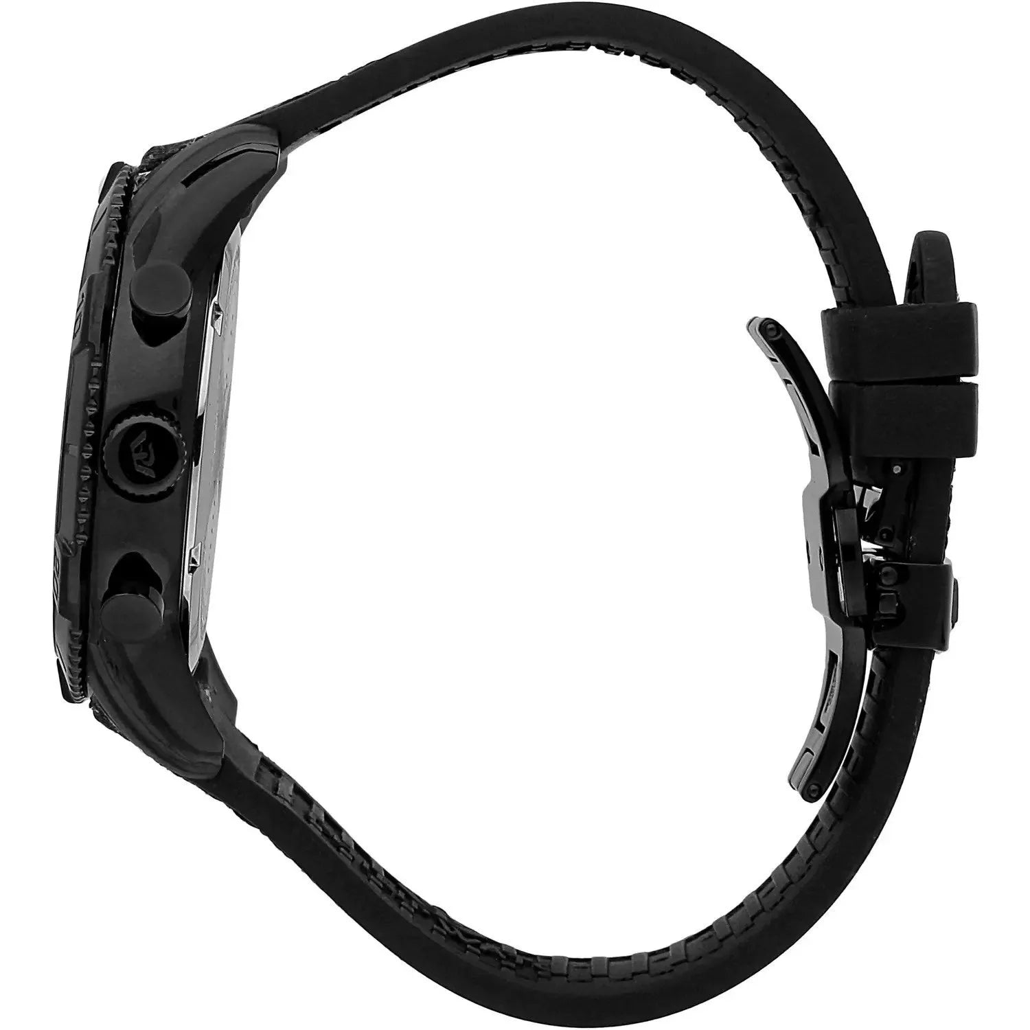 Philip Watch Blaze cronografo quarzo Swiss Made nero IP silicone uomo 45mm R8271615002 – orologio sportivo elegante – mdr watch