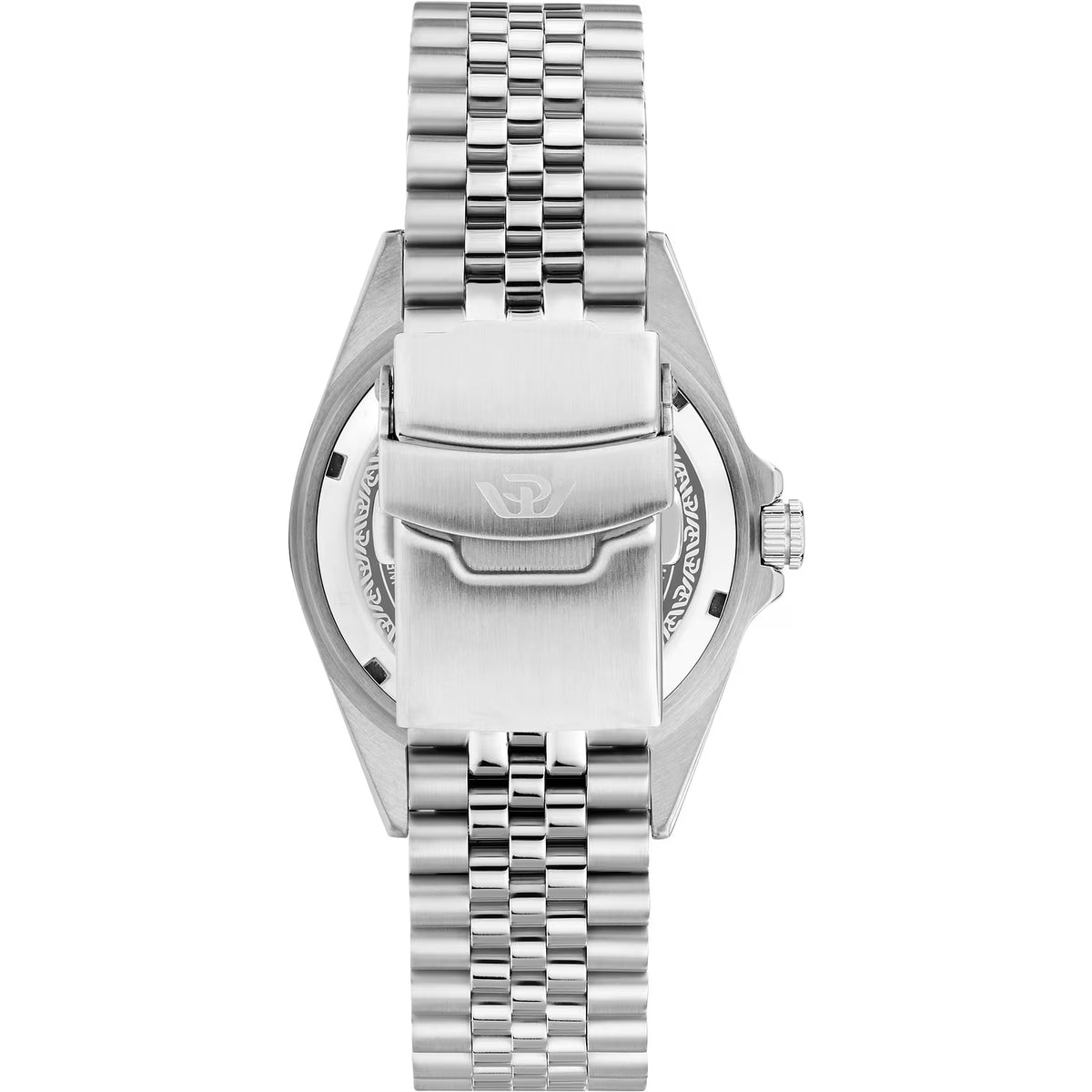 Philip Watch Caribe Sport R8253597127 uomo 42 mm con quadrante nero, lunetta nera, cassa in acciaio e bracciale argentato.