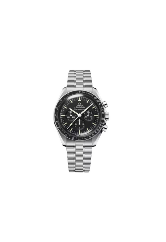 Omega Speedmaster Moonwatch 310.30.42.50.01.001 – Iconic Manual Winding Chronograph with Black Dial