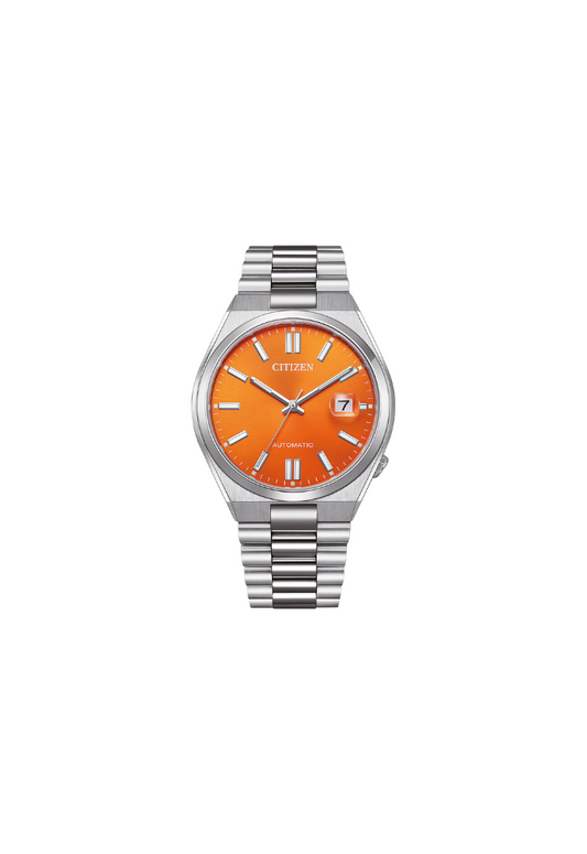 Citizen Tsuyosa Automatic 8210 Orange Dial – Men’s Mechanical Watch – Cod. NJ0151-88Z