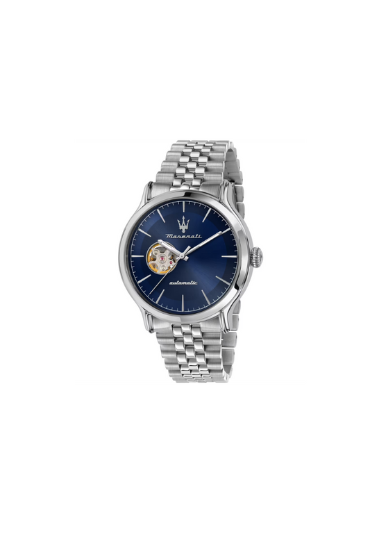 Maserati open heart Automatico blu 42mm – cinturino jubilee in acciaio