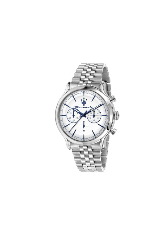 Maserati Epoca Cronografo bianco 42mm – cinturino jubilee