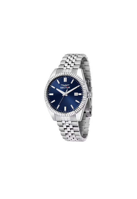 Sector  blu R3253240013 – cinturino jubilee in acciaio