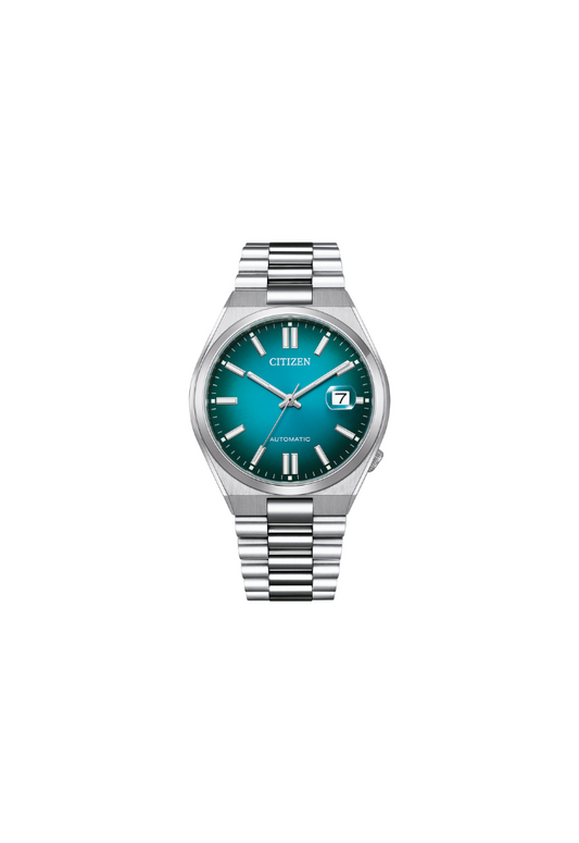 Citizen TSUYOSA Automatic 8210 Green Dial – Silver Men’s Mechanical Watch – Cod. NJ0151-88X