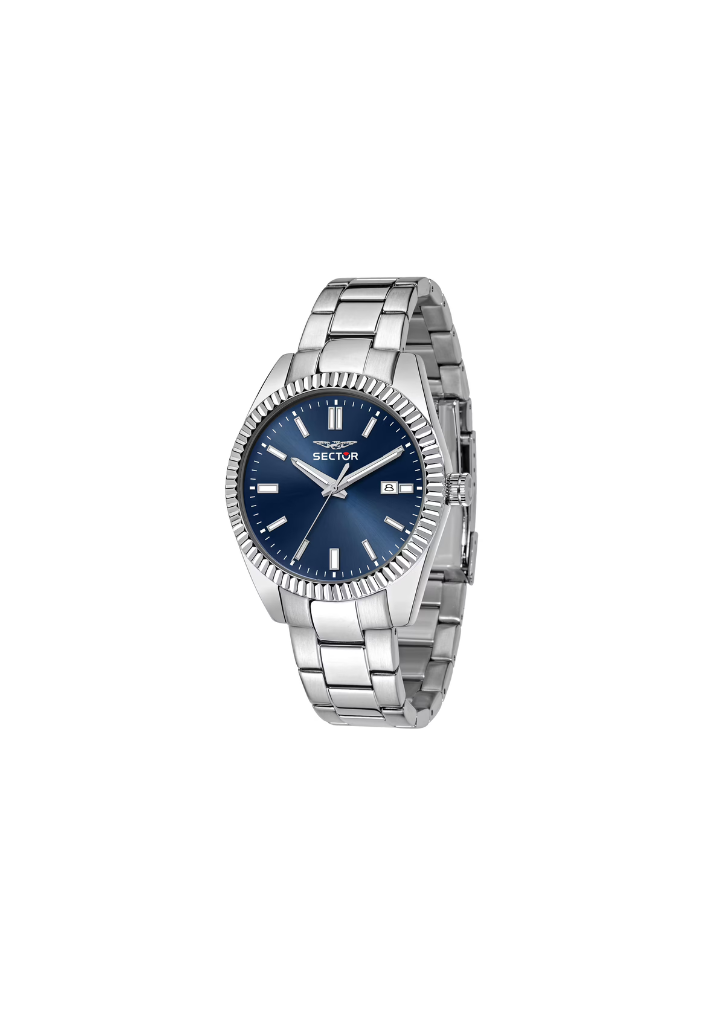 orologio Sector blu R3253240049 – cinturino oyester in acciaio