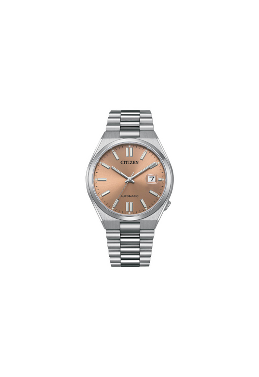 Citizen TSUYOSA Automatic 8210 Warm Sand Dial – Orologio Meccanico Uomo Acciaio – Cod. NJ0158-89Y