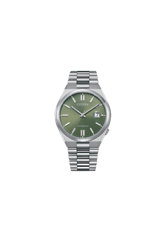Citizen TSUYOSA Automatic 8210 Peaceful Green Dial – Orologio Meccanico Uomo Acciaio – Cod. NJ0158-89Z