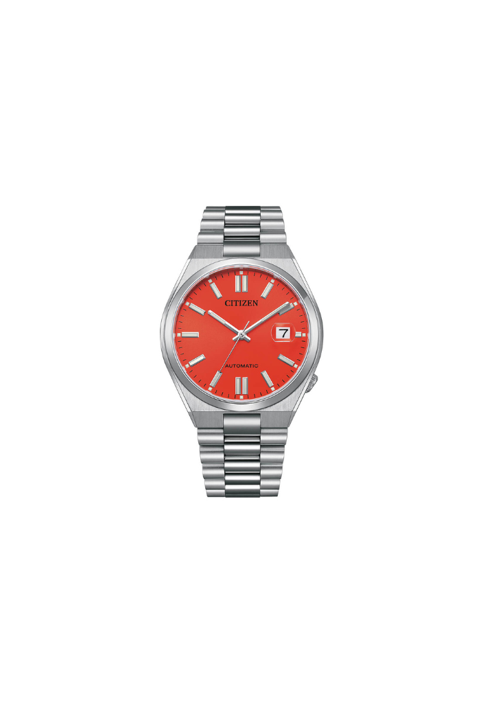 Citizen TSUYOSA Automatic 8210 Blazing Red Dial – Orologio Meccanico Uomo Acciaio – Cod. NJ0158-89W