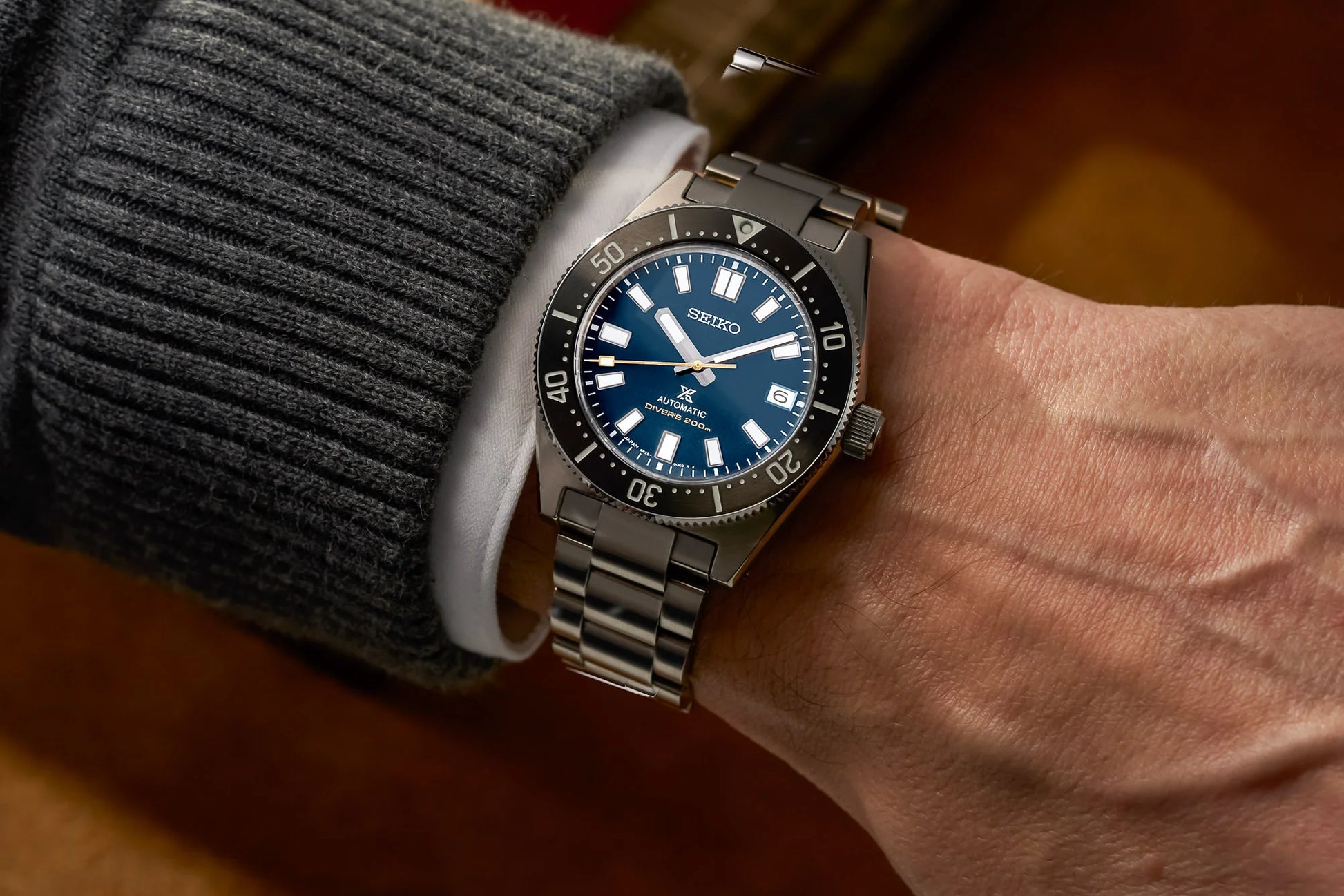 Seiko SPB149J1 Limited Edition Prospex Diver automatico blu 40,5mm calibro 6R35 acciaio