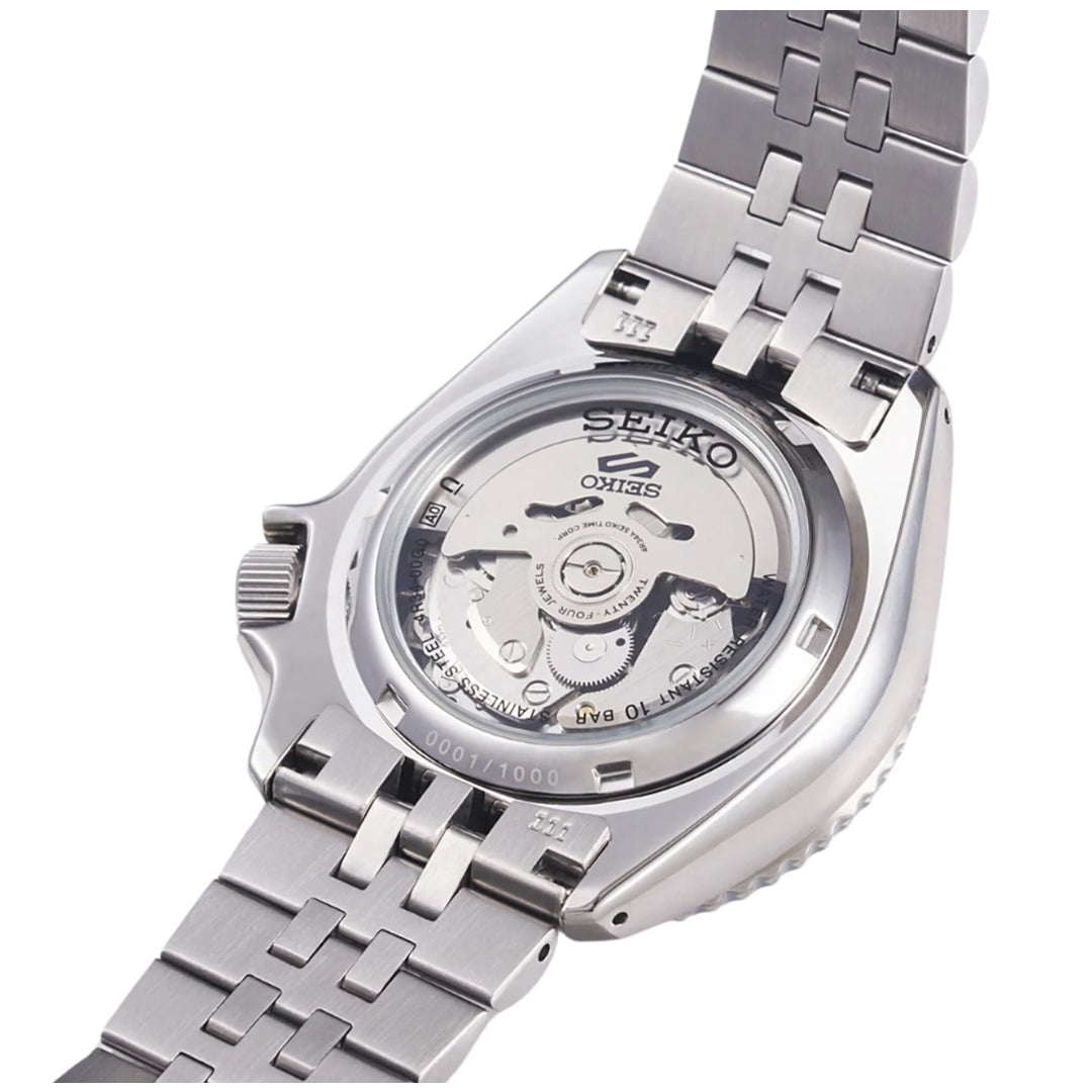 Seiko 5 Sports GMT Automatic Limited Edition SSK029K1 orologio automatico 42,5 mm quadrante azzurro lunetta blu nera edizione limitata 1000 pezzi