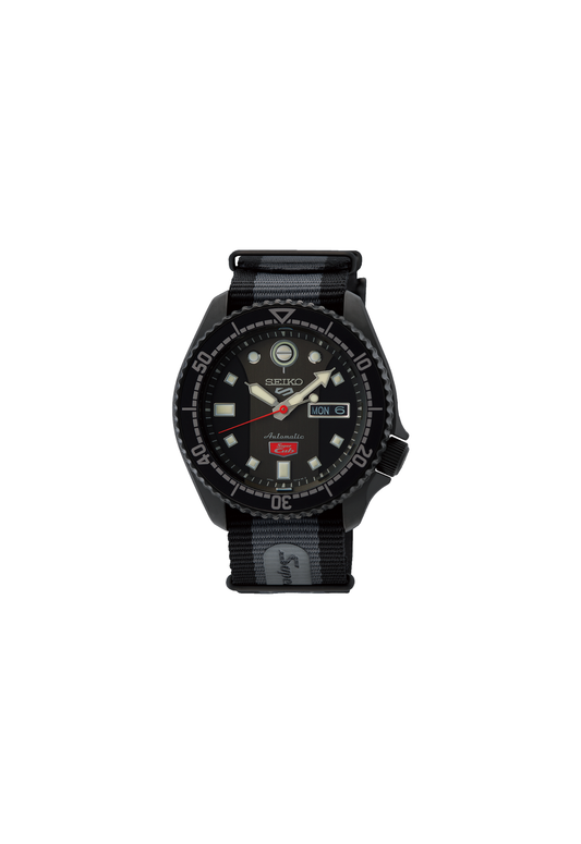 Seiko 5 Sports Honda Super Cub Limited Edition SRPJ75K1 orologio automatico 42,5 mm calibro 4R36 edizione limitata moto Honda vintage motociclisticov