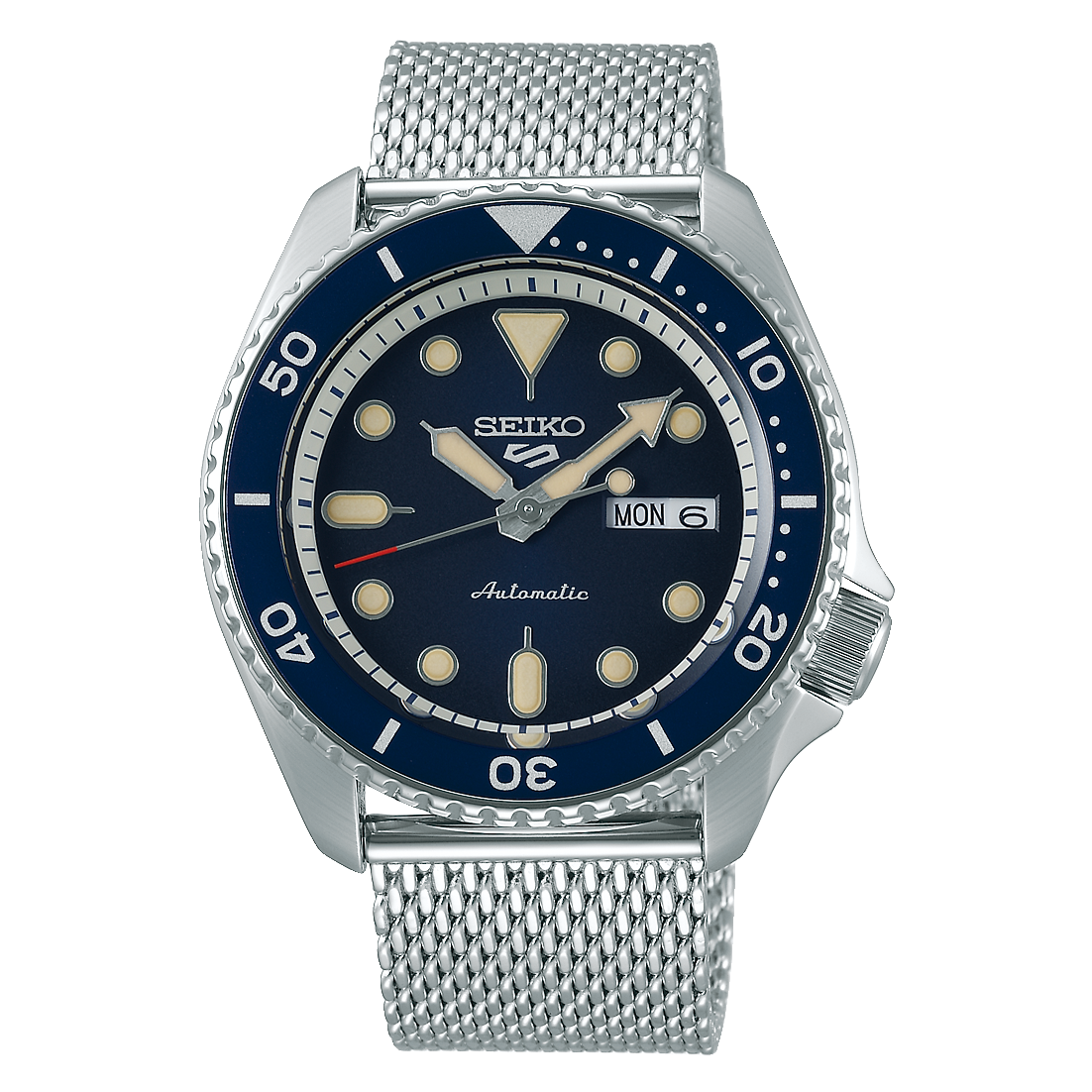 Seiko 5 Sports SRPD71K1 automatico 42,5mm quadrante blu acciaio uomo