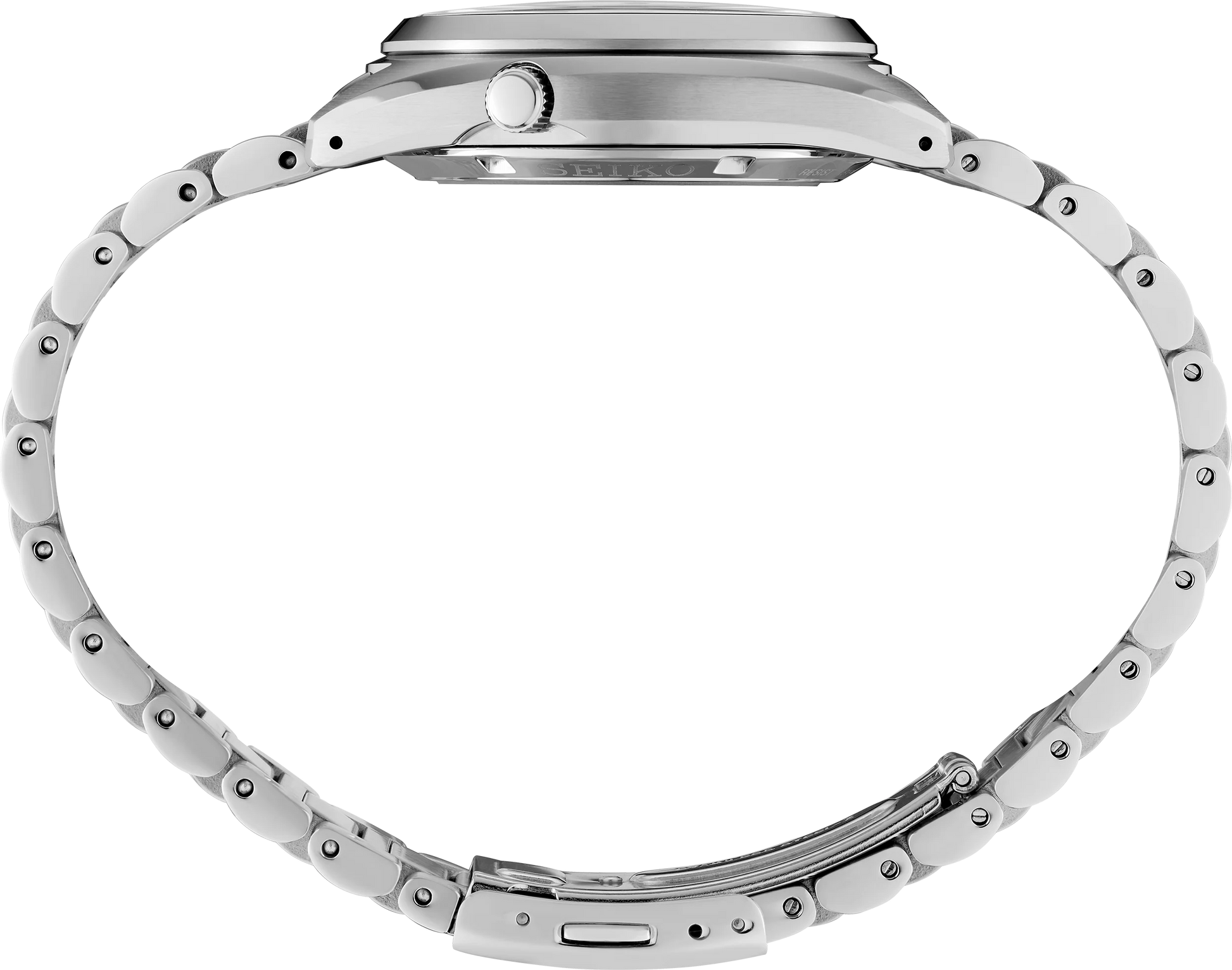 Seiko 5 Sports SRPK87 orologio uomo automatico con quadrante blu, cassa acciaio 37,4 mm e bracciale in acciaio.