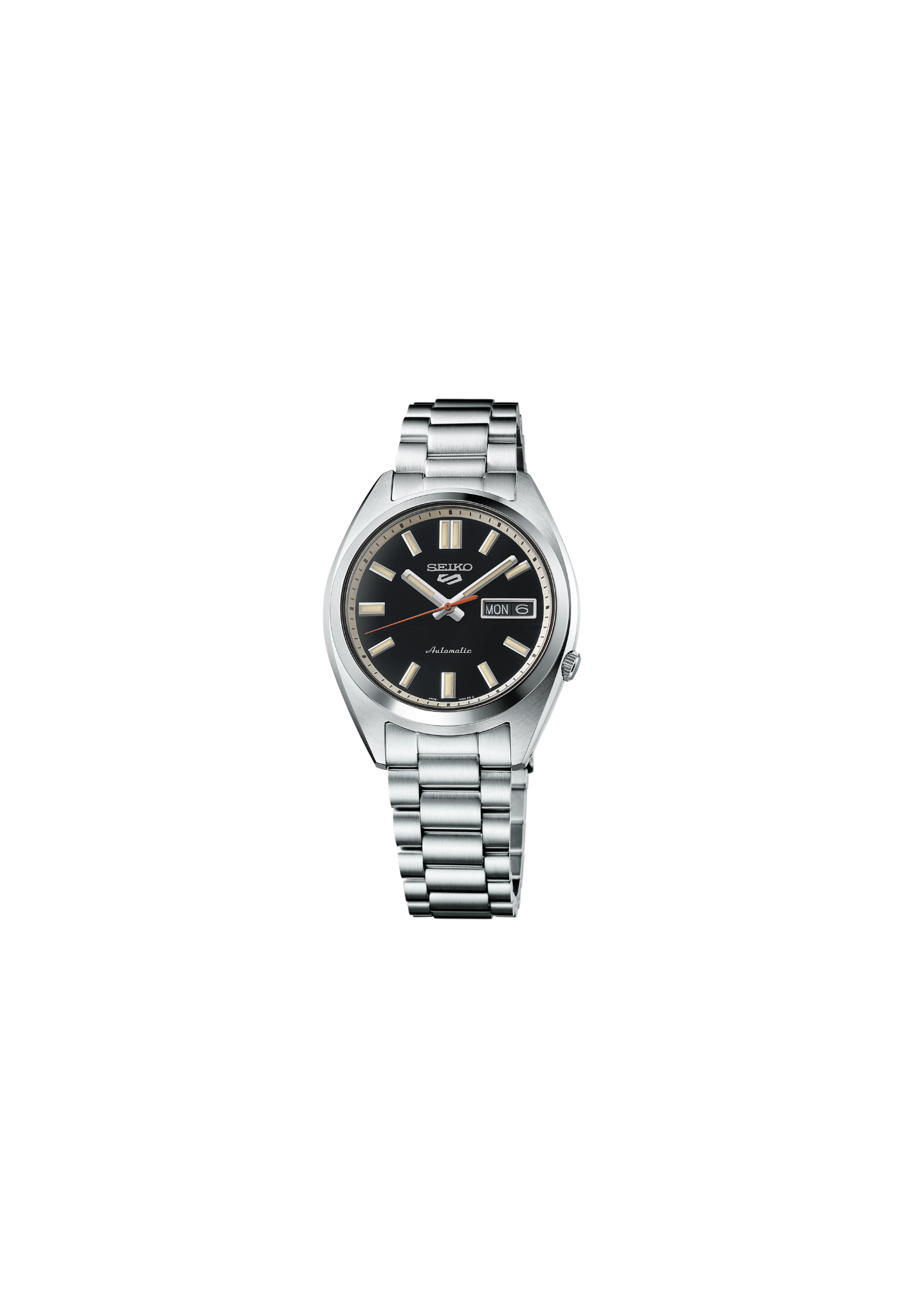 Seiko 5 Sports SRPK89K1 automatico nero 37.4mm acciaio calibro 4R36 uomo