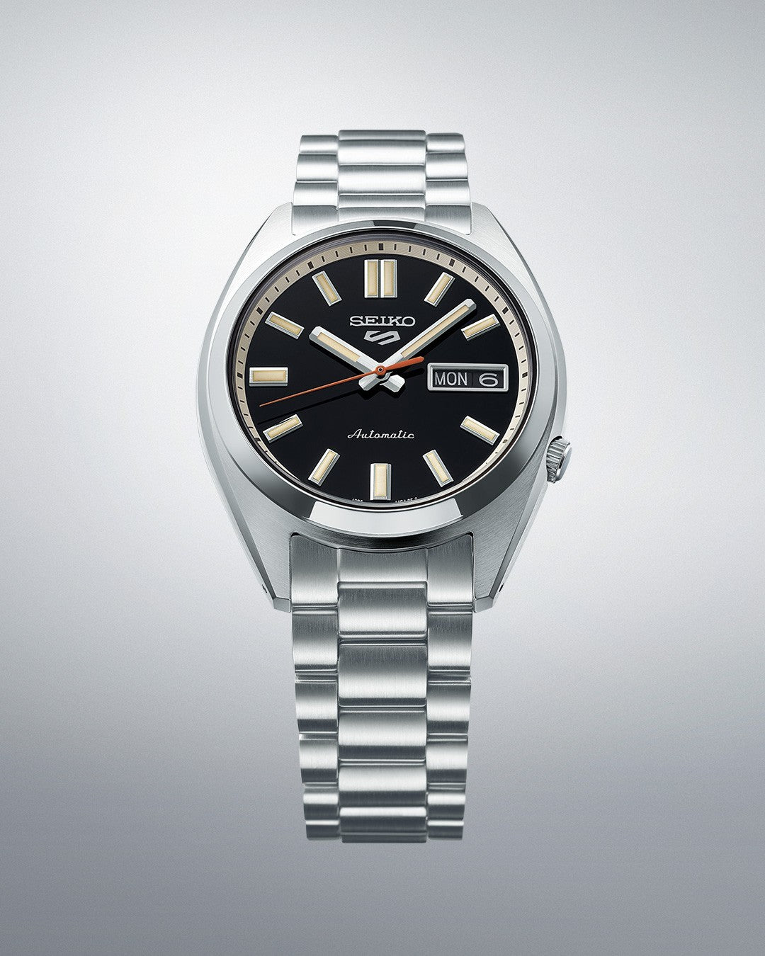 Seiko 5 Sports SRPK89K1 automatico nero 37.4mm acciaio calibro 4R36 uomo