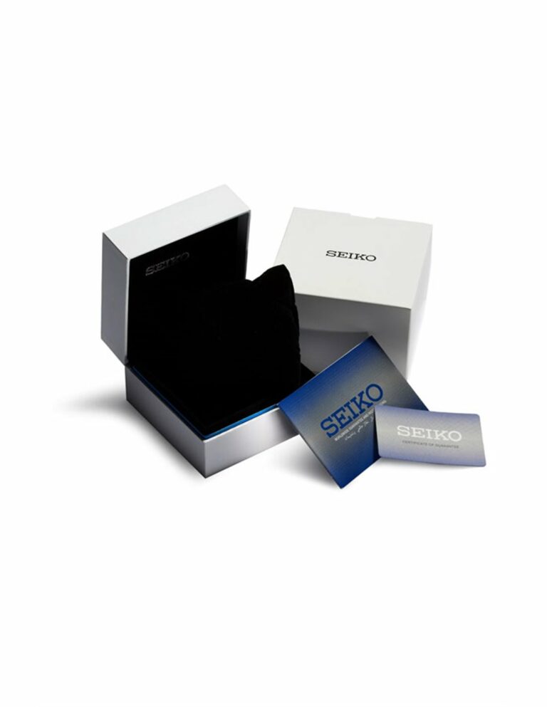 Seiko 5 Sports SRPL99K1 automatico 38mm quadrante argento Pepsi acciaio