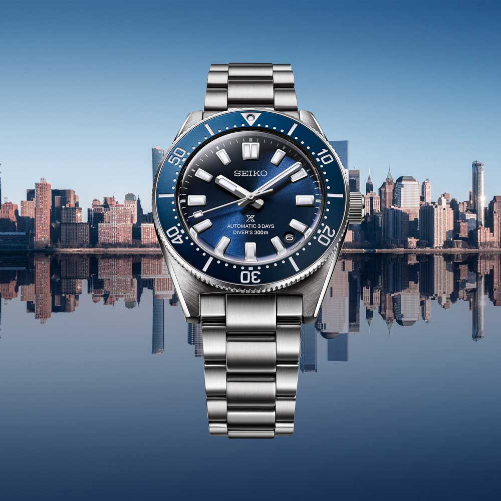Seiko Prospex SPB451J1 Automatico Diver 300M Blu 40mm orologio subacqueo professionale acciaio uomo