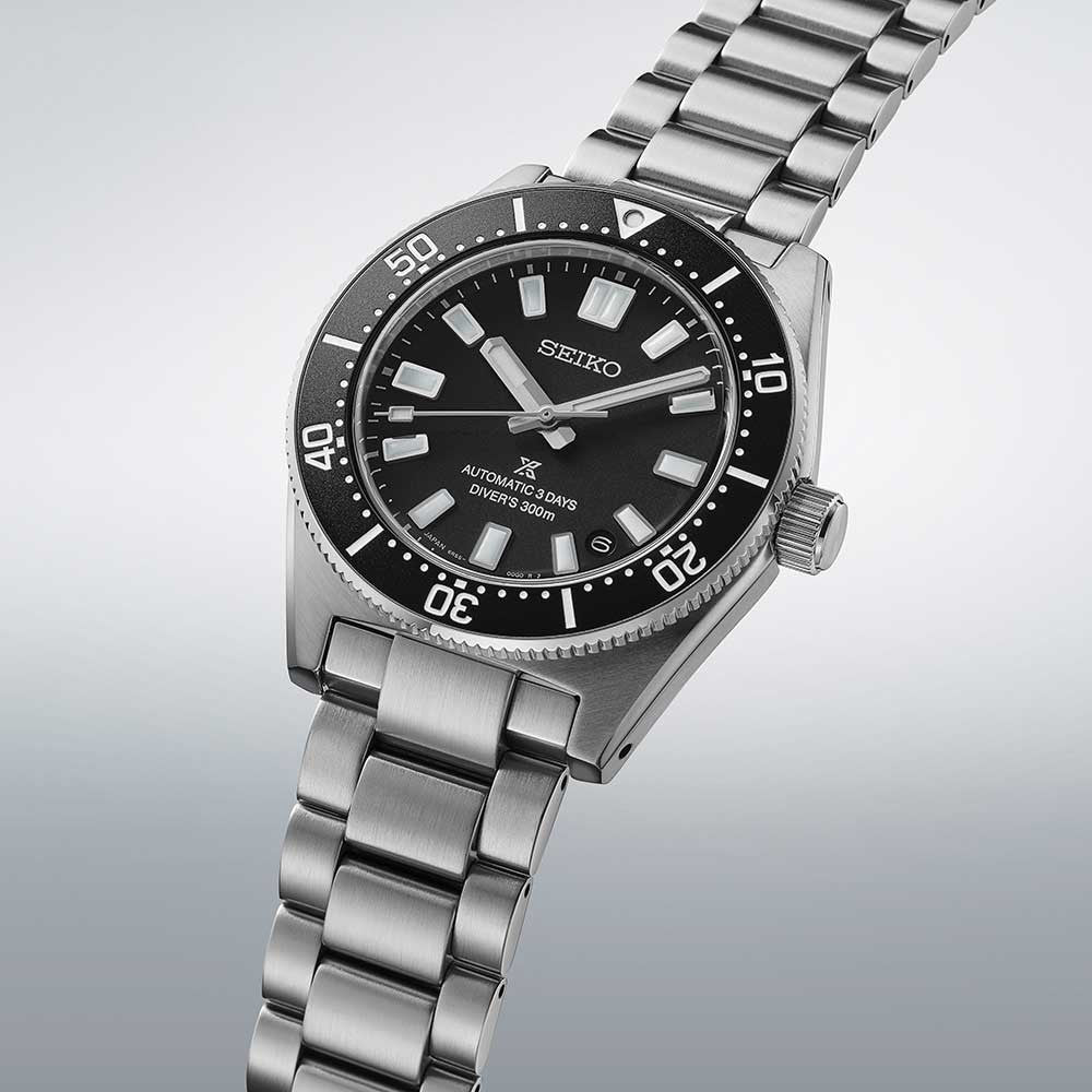 Seiko Prospex SPB453J1 Automatico Diver 300M Nero 40mm orologio subacqueo professionale acciaio uomo