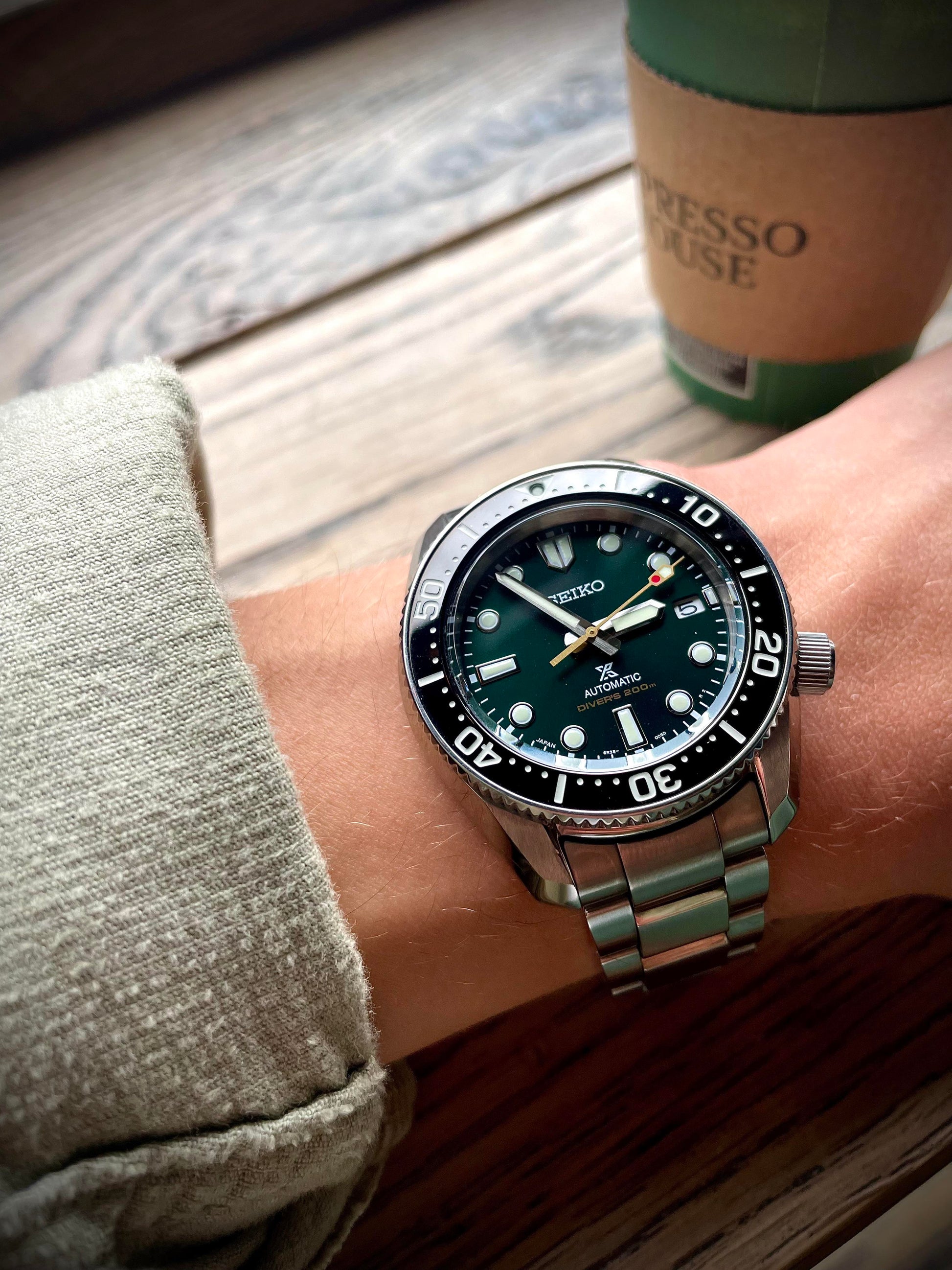 Seiko SPB207J1 automatico cassa 42 mm quadrante verde acciaio – codice SPB207J1 – orologio uomo