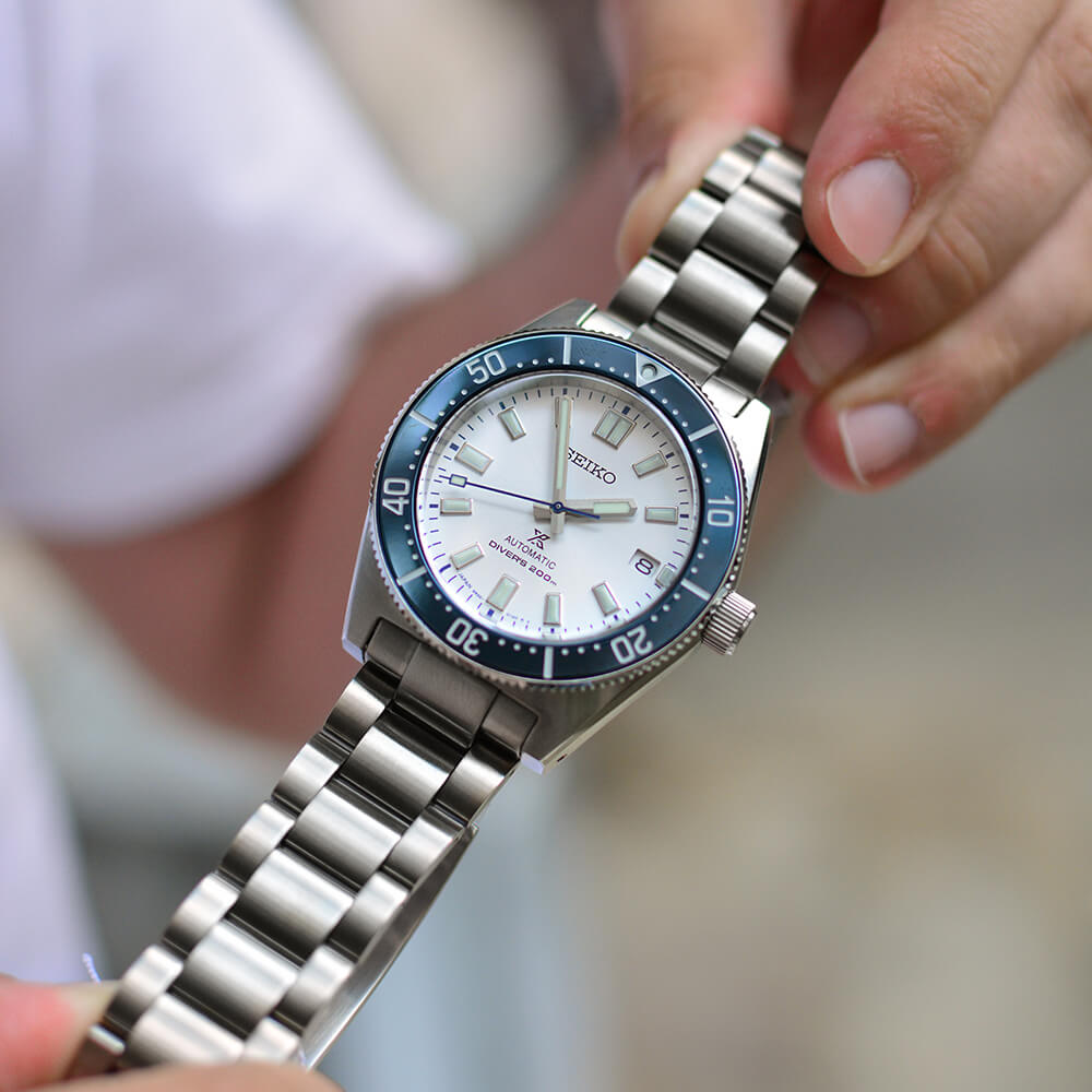 Seiko SPB213J1 Limited Edition Prospex Diver automatico grigio 40,5mm calibro 6R35 acciaio