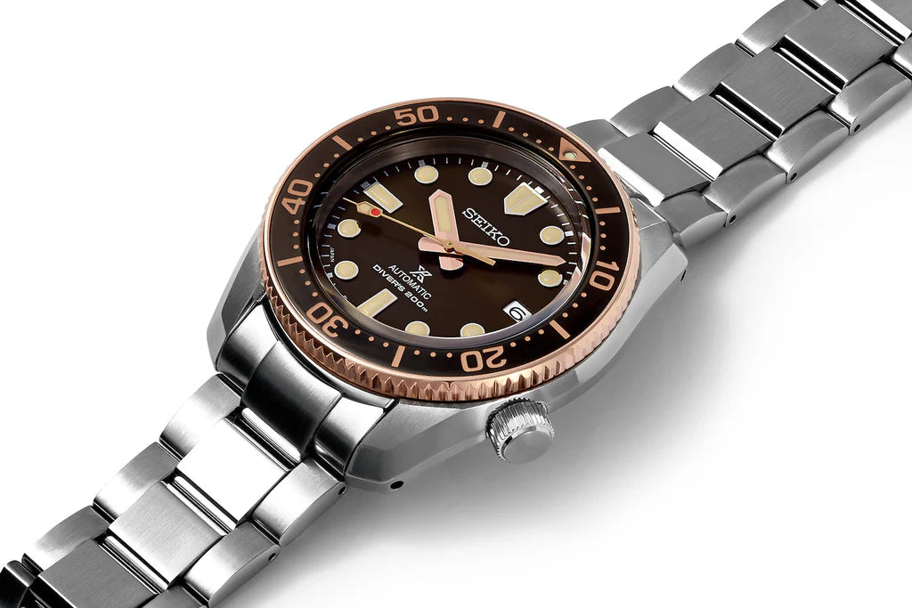 Seiko SPB240J1 automatico diver 200 M quadrante marrone/nero 42 mm acciaio – codice SPB240J1 – orologio uomo