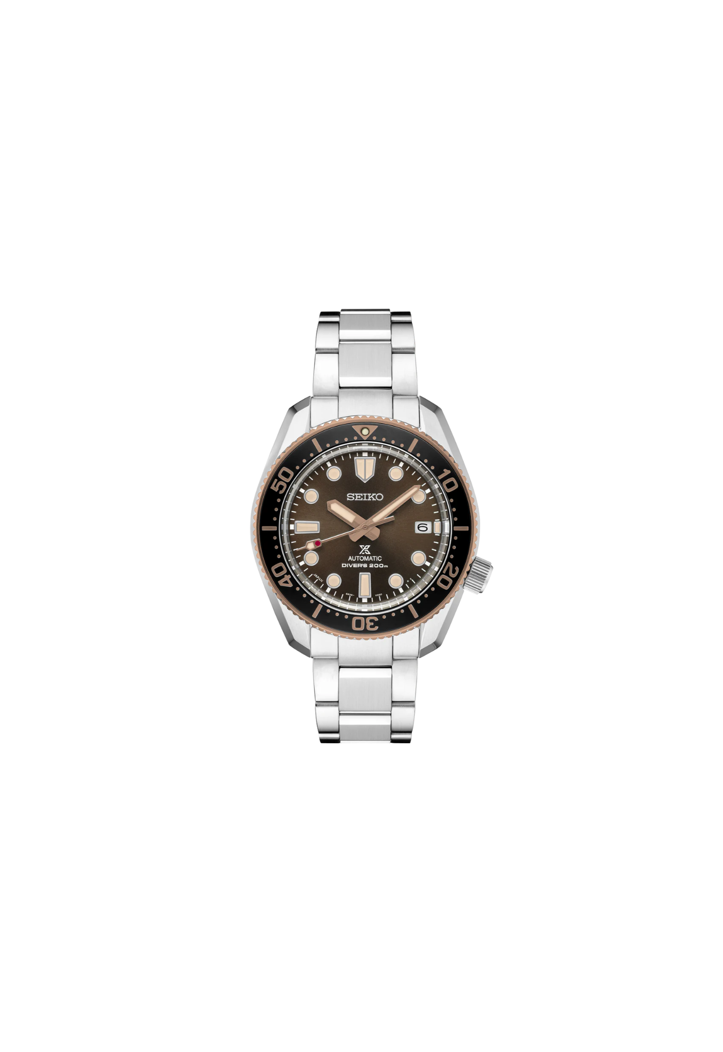 Seiko SPB240J1 automatico diver 200 M quadrante marrone/nero 42 mm acciaio – codice SPB240J1 – orologio uomo
