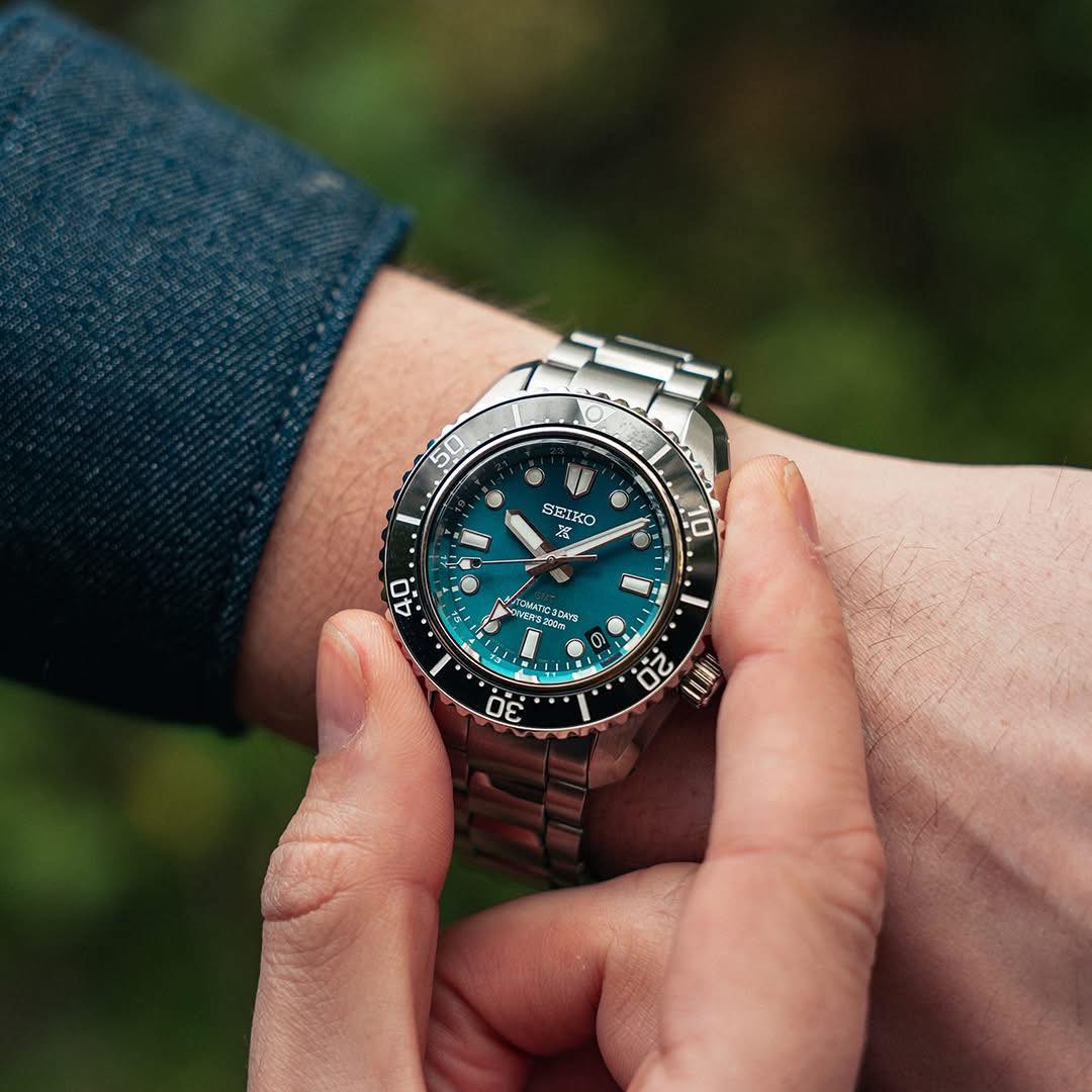 Seiko SPB475 automatico diver GMT quadrante blue-green 42 mm acciaio – codice SPB475 – orologio uomo