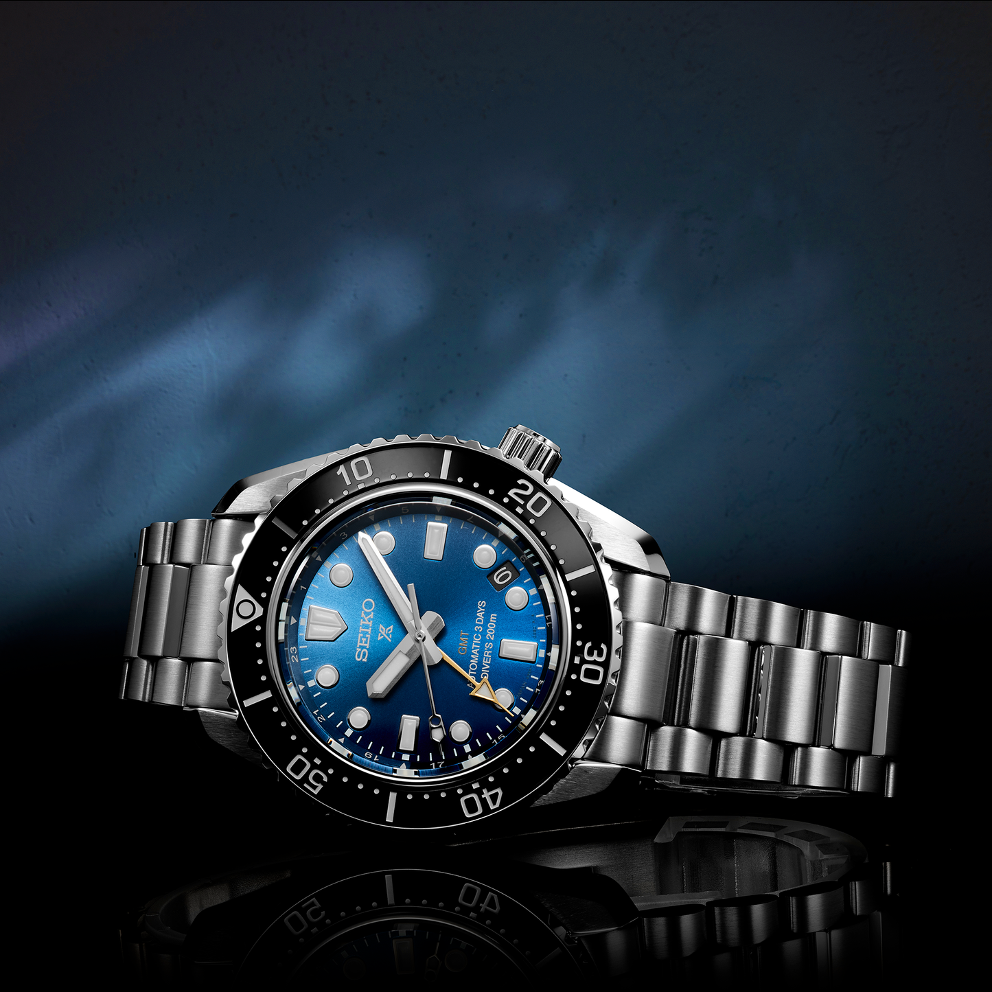 Seiko SPB477 automatico diver GMT quadrante blu 42 mm acciaio – codice SPB477 – orologio uomo