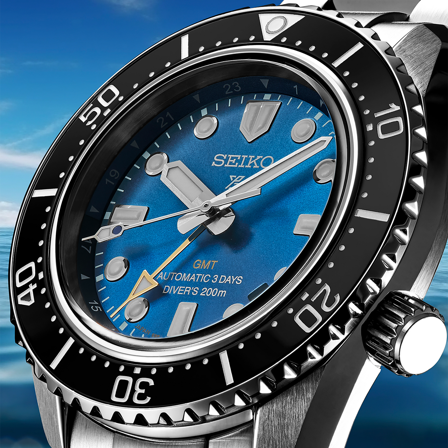 Seiko SPB477 automatico diver GMT quadrante blu 42 mm acciaio – codice SPB477 – orologio uomo