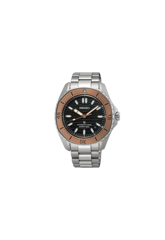 Seiko SPB485J1 Prospex Diver Automatico 41,25mm marrone calibro 6R55 acciaio