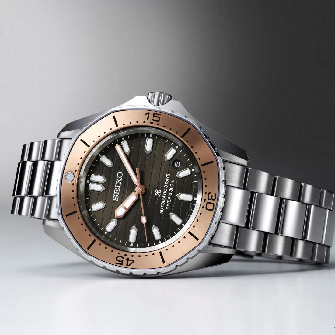 Seiko SPB485J1 Prospex Diver Automatico 41,25mm marrone calibro 6R55 acciaio