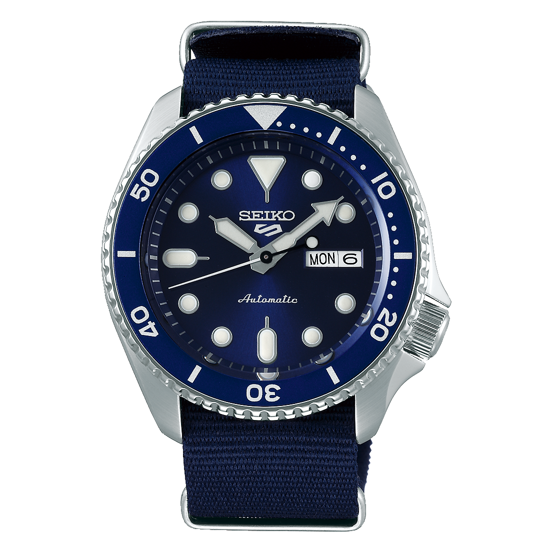 Seiko SRPD51K2 automatico blu 42,5mm acciaio calibro 4R36 cinturino nylon diver