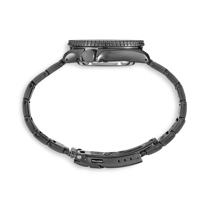 Seiko 5 Sports SRPD65K1 – Automatico, quadrante nero, cassa nera PVD 42,5mm, lunetta nera, movimento 4R36

