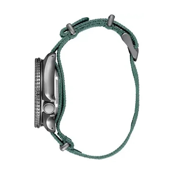 Seiko SRPD77K1 automatico verde acciaio 42,5mm quadrante sunburst day date calibro 4R36