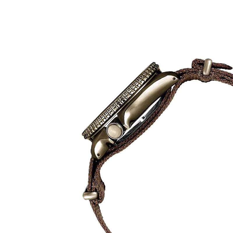 Seiko SRPD85K1 automatico marrone hard coating 42,5mm quadrante day date calibro 4R36 nylon