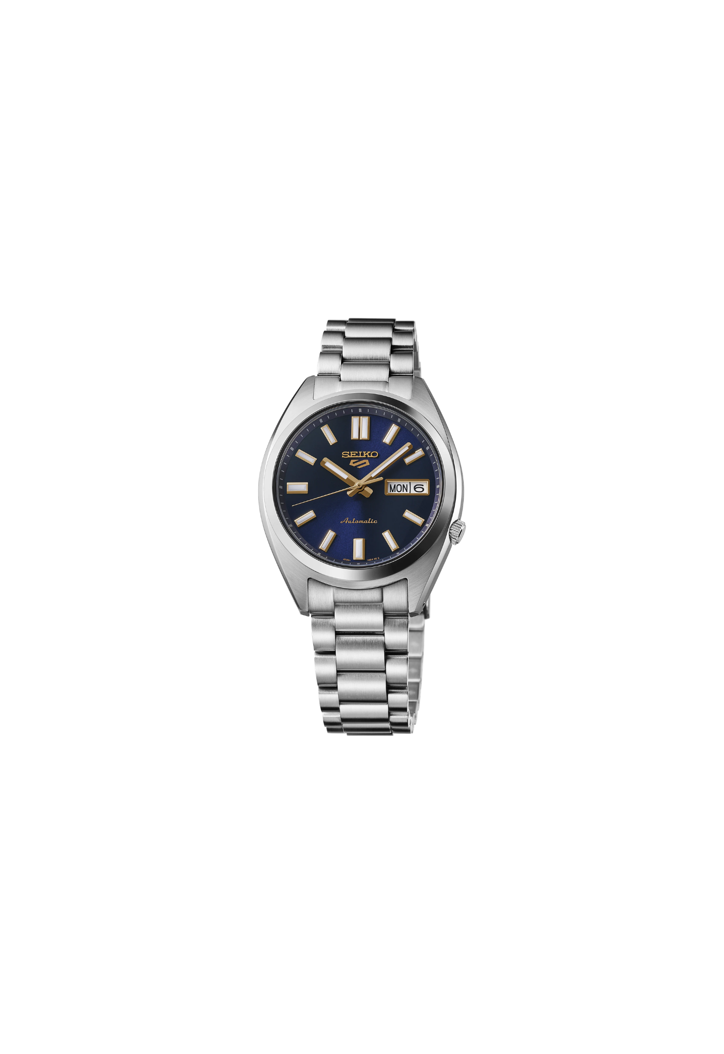 Seiko SRPL55K1 automatico blu 37,4mm 4R36 uomo vetro Hardlex