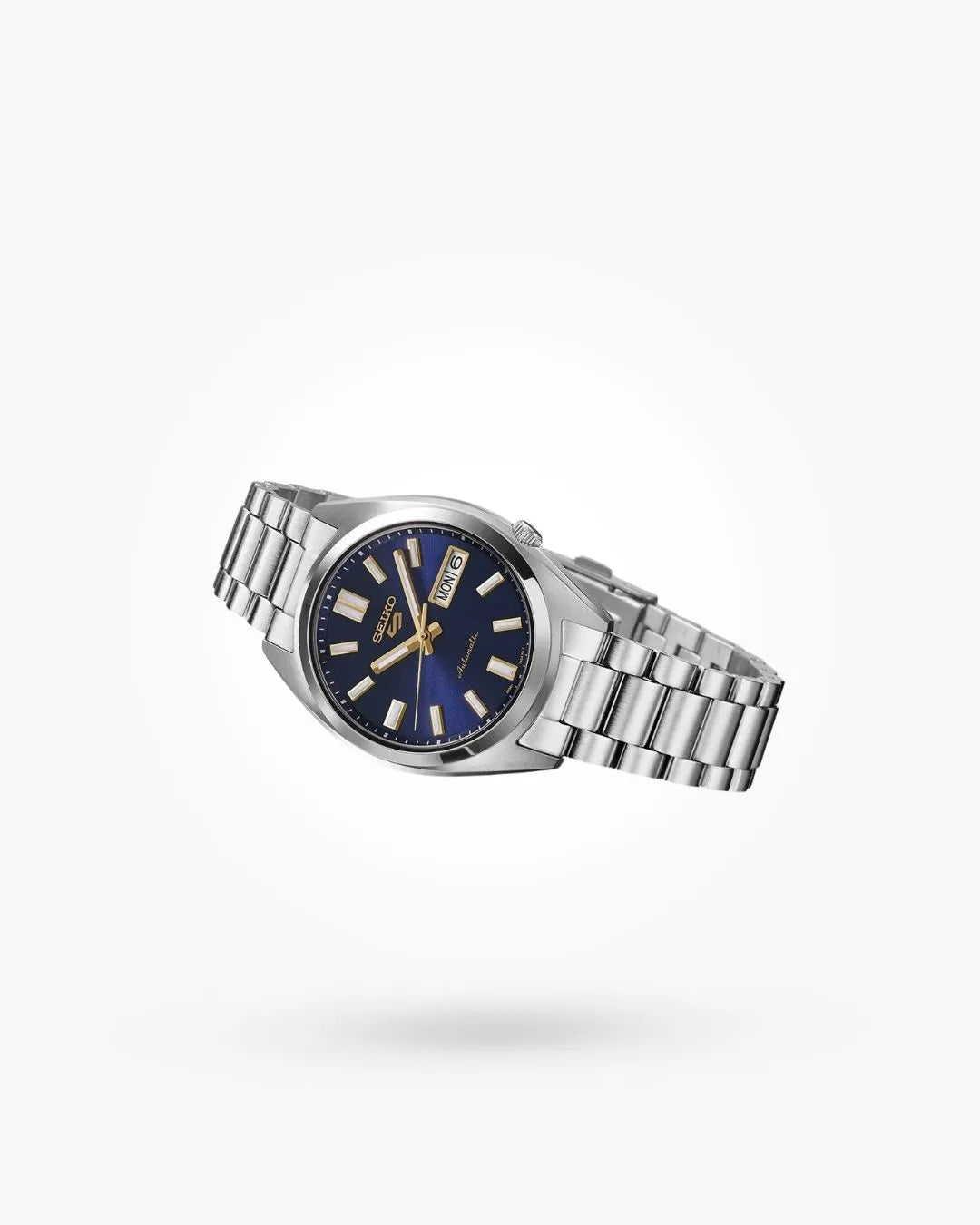 Seiko SRPL55K1 automatico blu 37,4mm 4R36 uomo vetro Hardlex