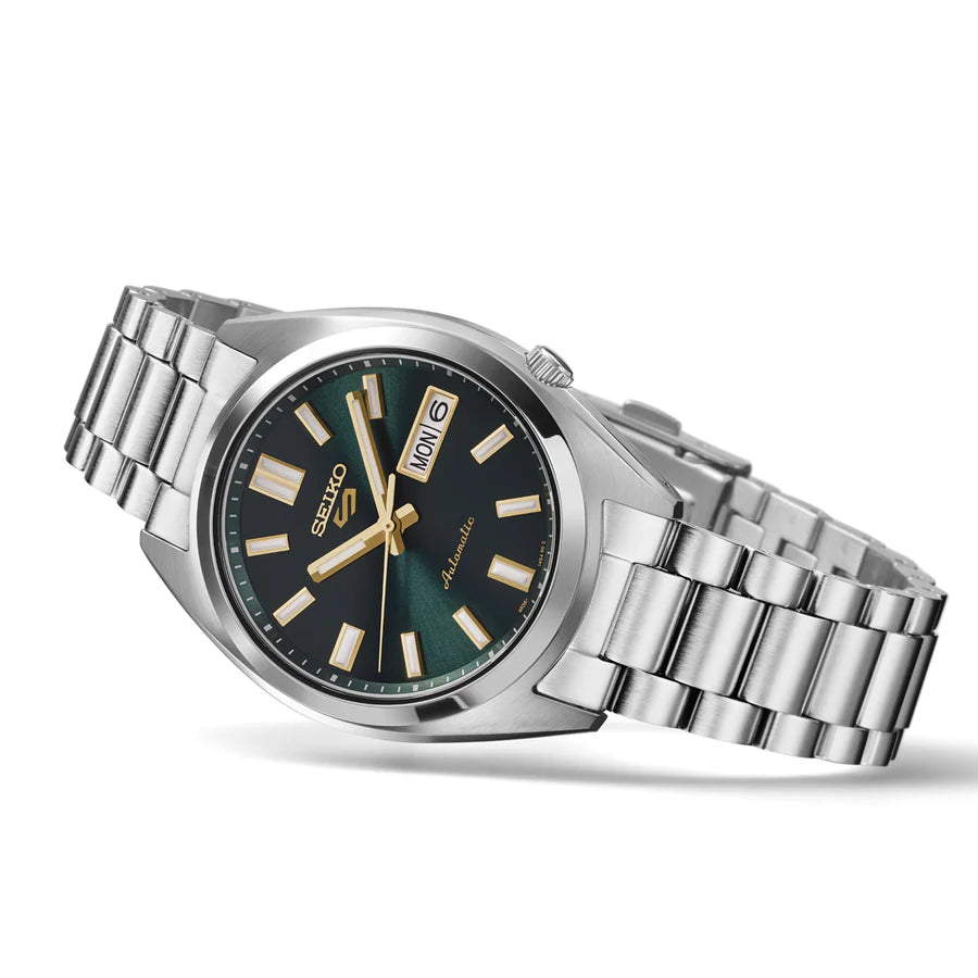 Seiko 5 Sports SRPL57K1 automatico quadrante verde 37.4mm acciaio inox