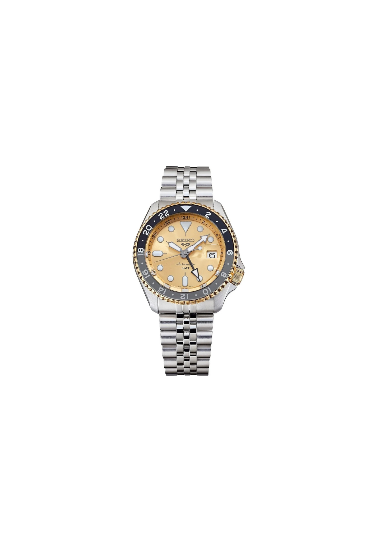 Seiko SSK044K1 Limited Edition GMT automatico champagne 42,5mm calibro 4R34 acciaio