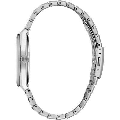 Seiko SUR557P1 Classic uomo 38,5 mm con quadrante nero, cassa in acciaio, vetro zaffiro e LumiBrite.