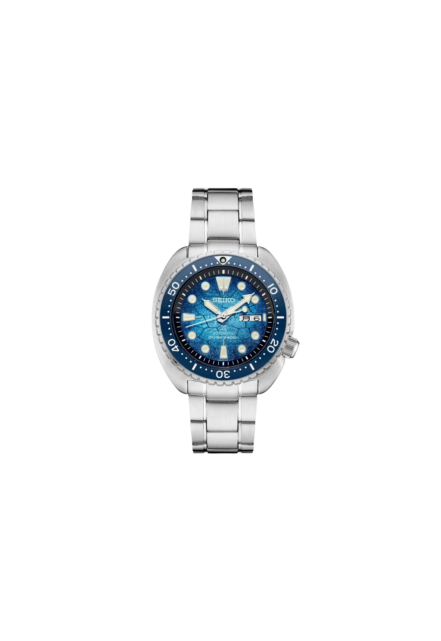 Seiko Turtle Prospex U.S. Special Edition SRPH59 automatico 45 mm con quadrante blu, vetro zaffiro, calibro 4R36, orologio diver professionale 200 metri in acciaio.