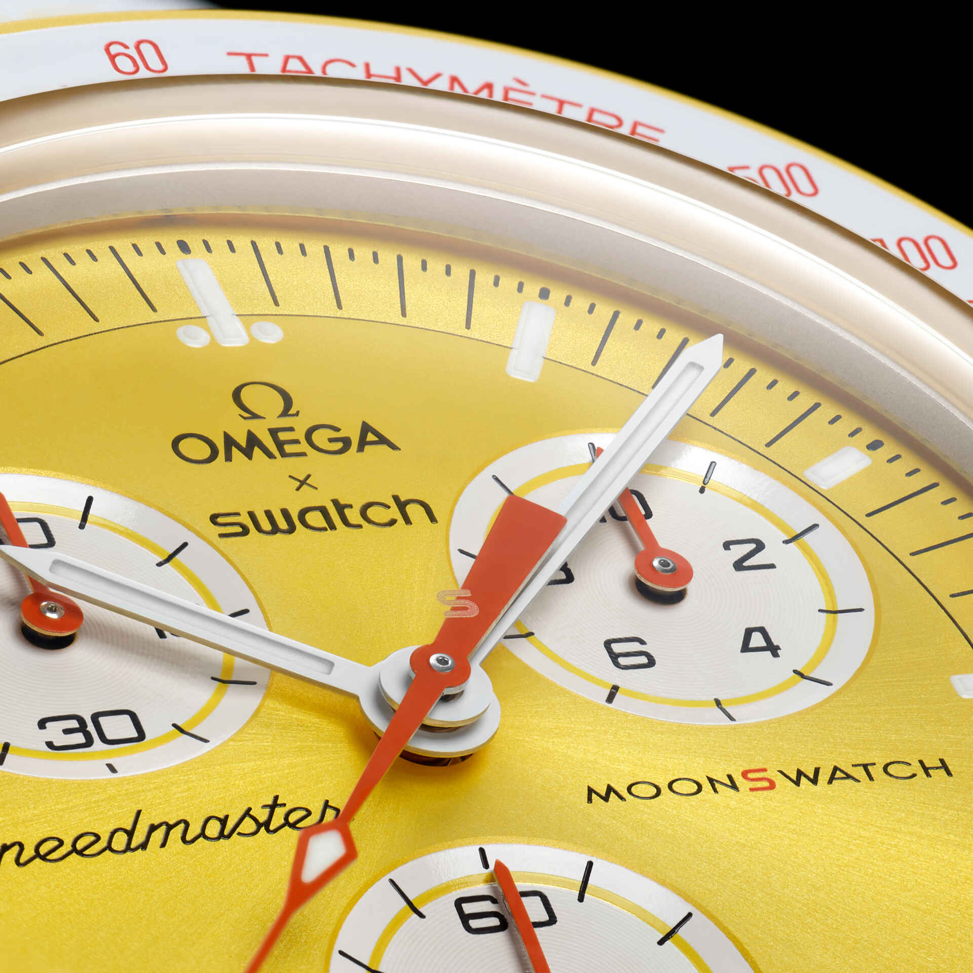 Swatch x Omega MoonSwatch Mission to the Sun SO33J100 – Orologio quarzo giallo 42mm Bioceramic cinturino Velcro