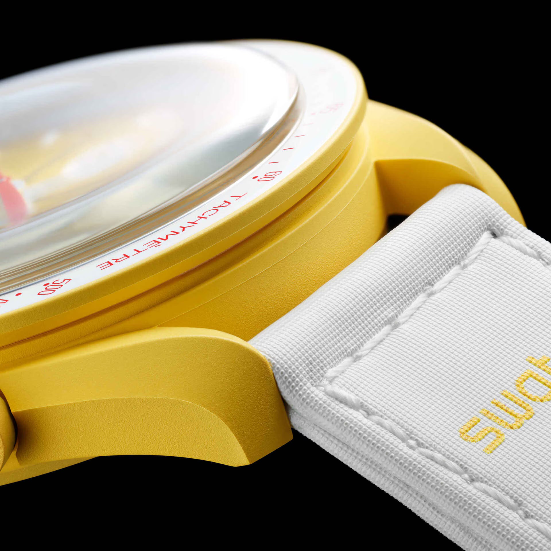 Swatch x Omega MoonSwatch Mission to the Sun SO33J100 – Orologio quarzo giallo 42mm Bioceramic cinturino Velcro